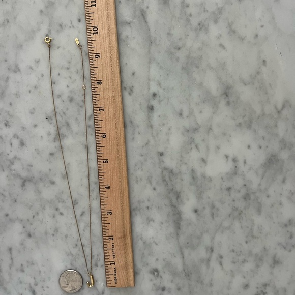 Jenny Bird Gold 'J' Pendant Necklace - Picture 5 of 5